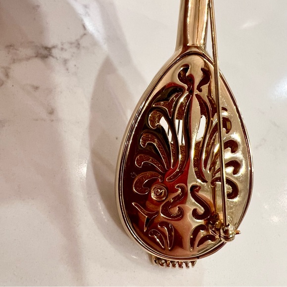 Swarovski RARE Vintage Limited Edition Retired Mandolin Brooch - Picture 7 of 12